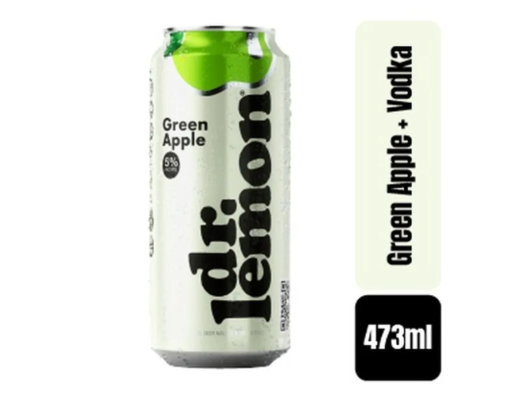 Dr Lemon Green Apple 473 Cc