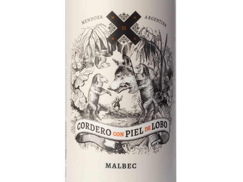 Cordero con piel de lobo Malbec 750 ml