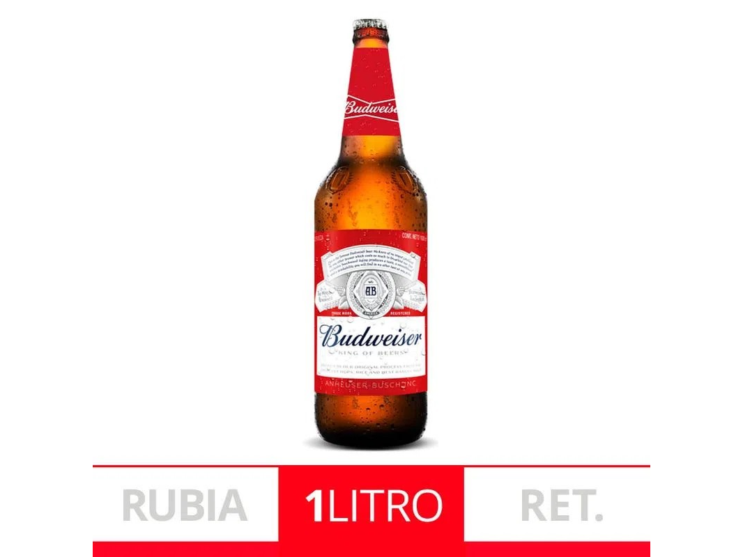 Promo 2 Budweiser 1L (Ret)