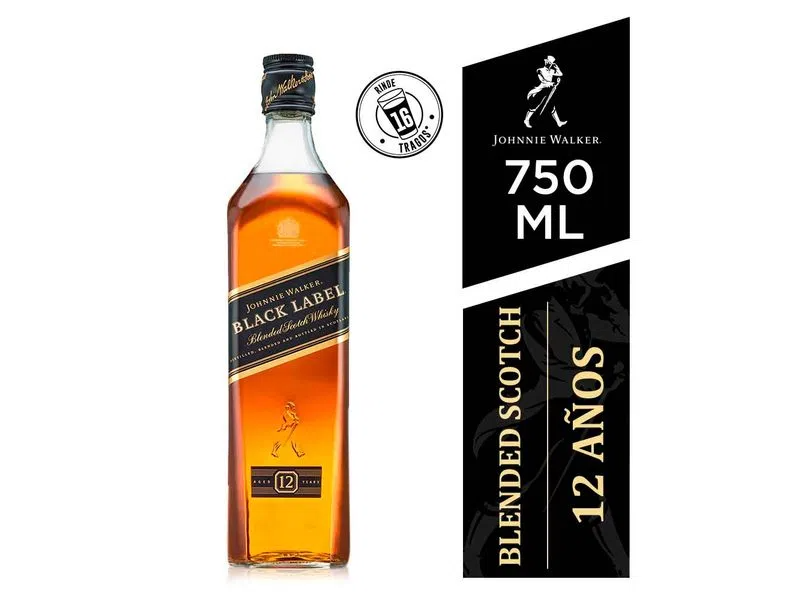 Whisky J. Walker Black Label 750ml