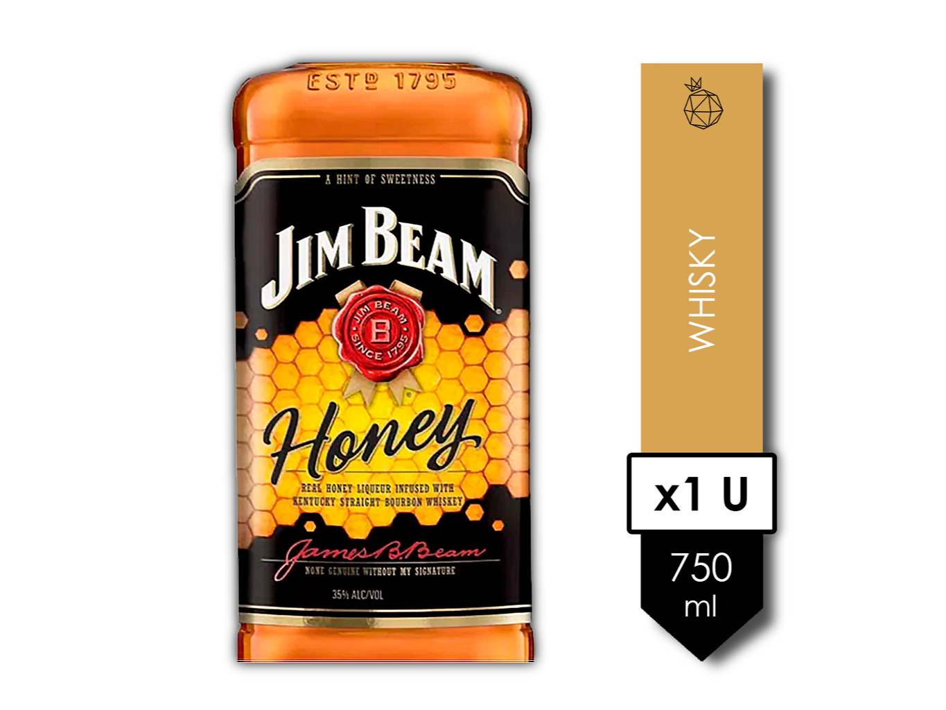 Whisky Jim Beam Honey 750ml