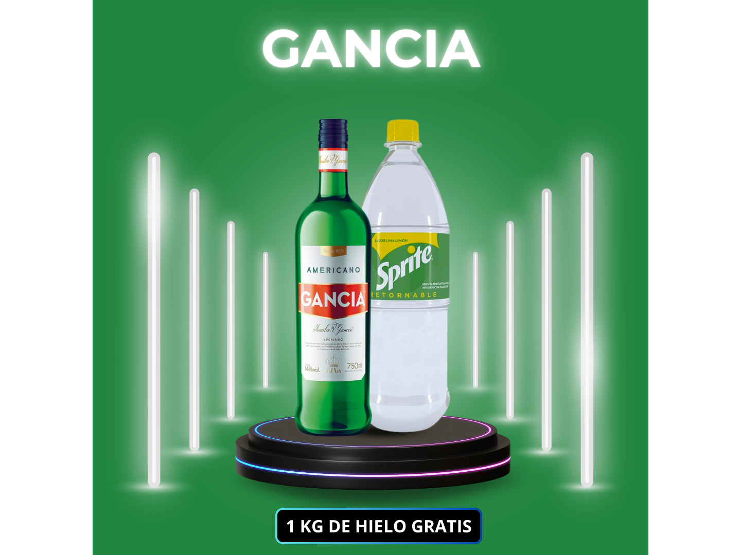 Gancia 950 + Sprite 2L (Ret)