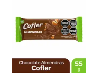 Cofler con almendras 55gr.
