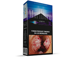 MARLBORO VISTA PURPLE FUSION XL BOX 20 (UVA)