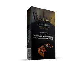 MARLBORO GOLD TITANIUM SUPERSLIMS (VIRGINIA)