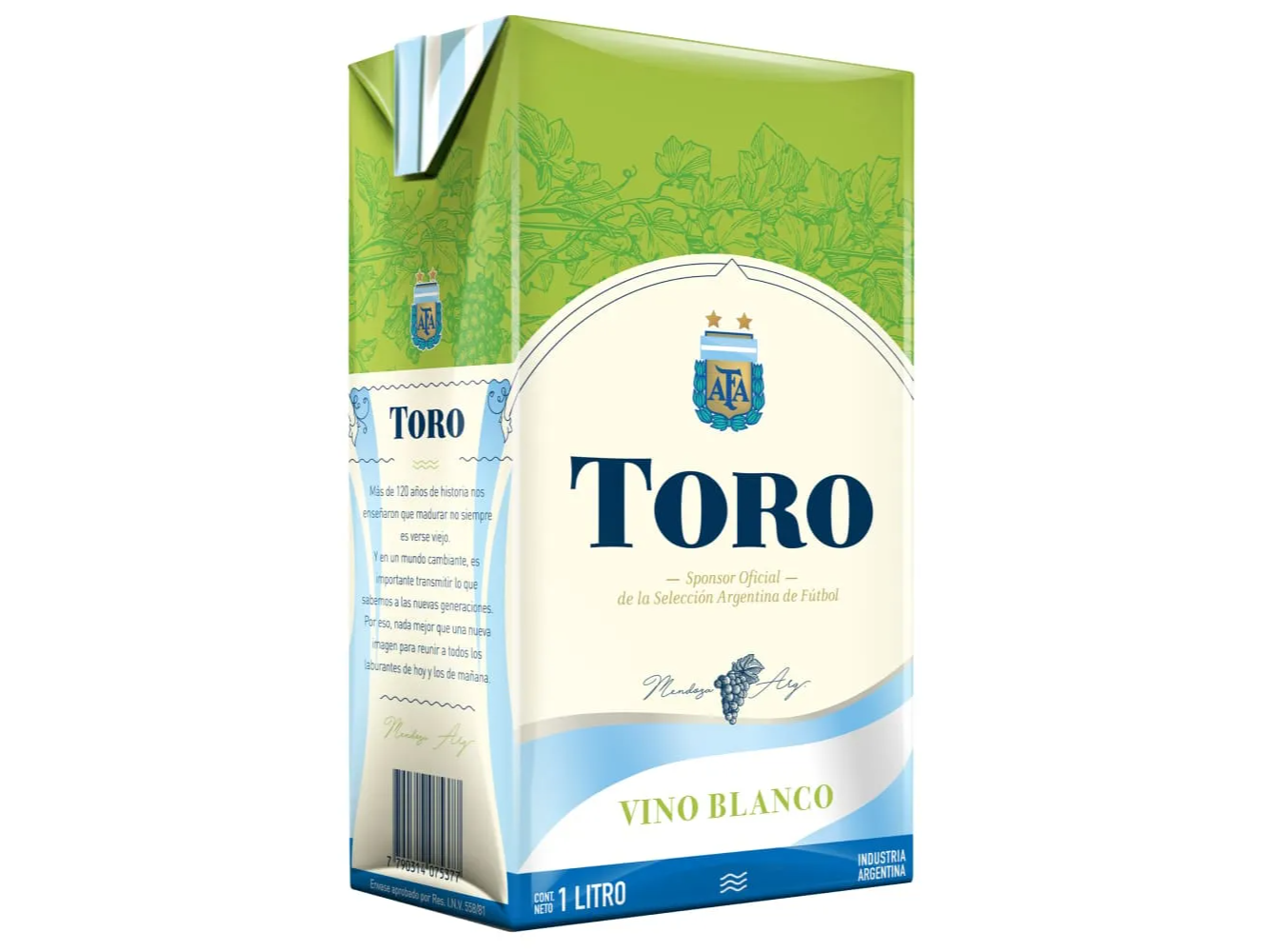 Vino Toro Blanco 1L