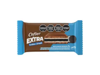 Chocolate Cofler Extra sabor Cookies & Cream 46gr