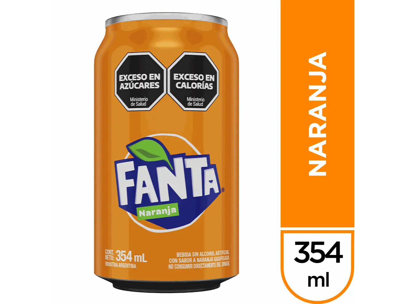 Fanta Naranja 354 Ml