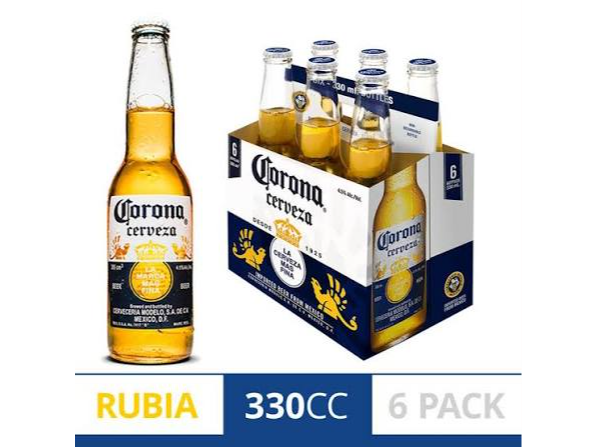 Canasta Corona 330 Cc (Pack x6)