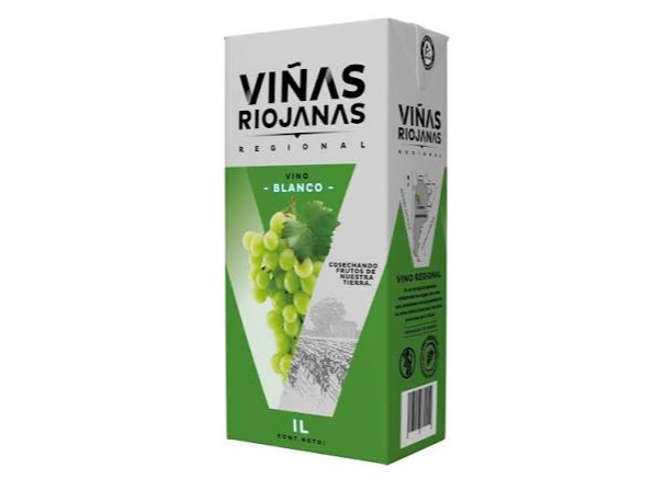 Vino Viñas Riojanas Blanco 1L