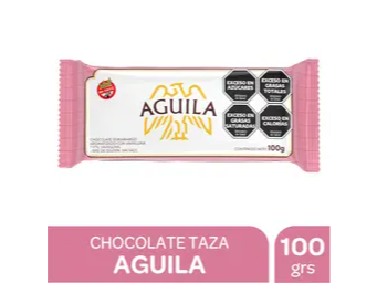 Chocolate taza Águila 100gr.