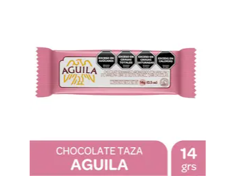 Barrita individual chocolate Águila 14gr.