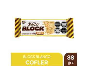 Cofler Block blanco 38gr.