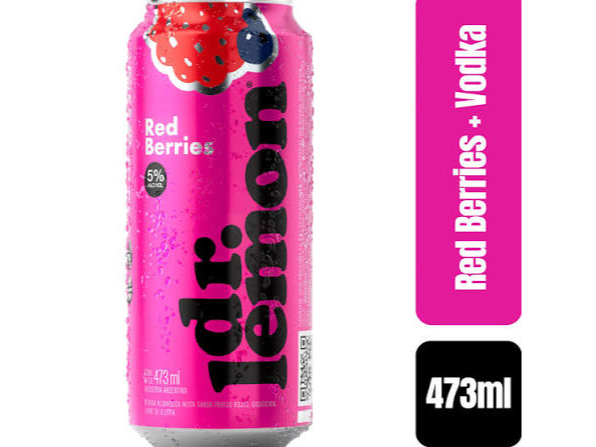 Dr Lemon Red Berries 473 Cc