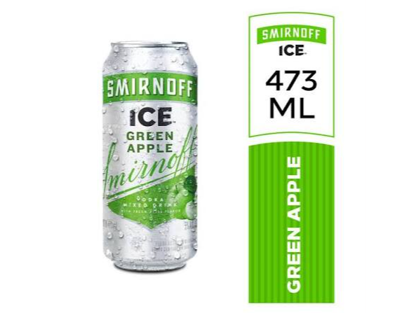 Smirnoff ICE Green Apple 473 Cc
