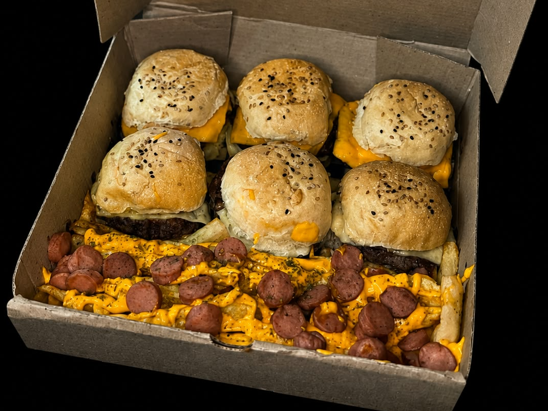 6 Minis+Salchipapas🍟+1🥤