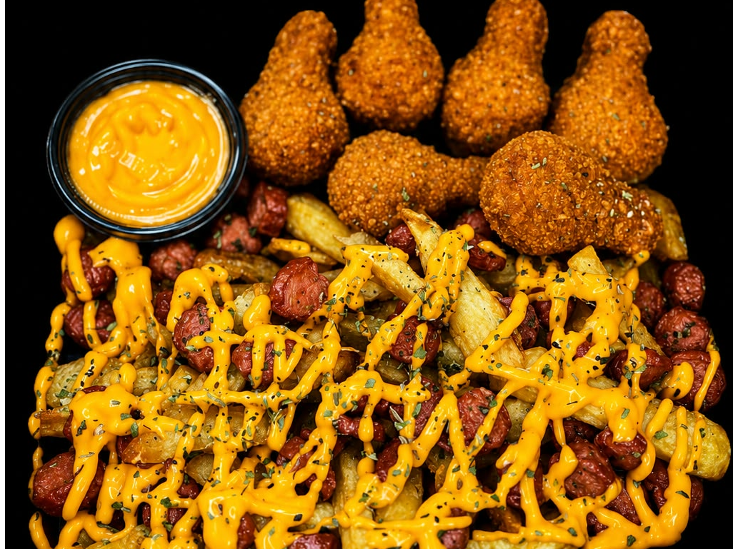6 Nuggets+Salchipapas+2🥤