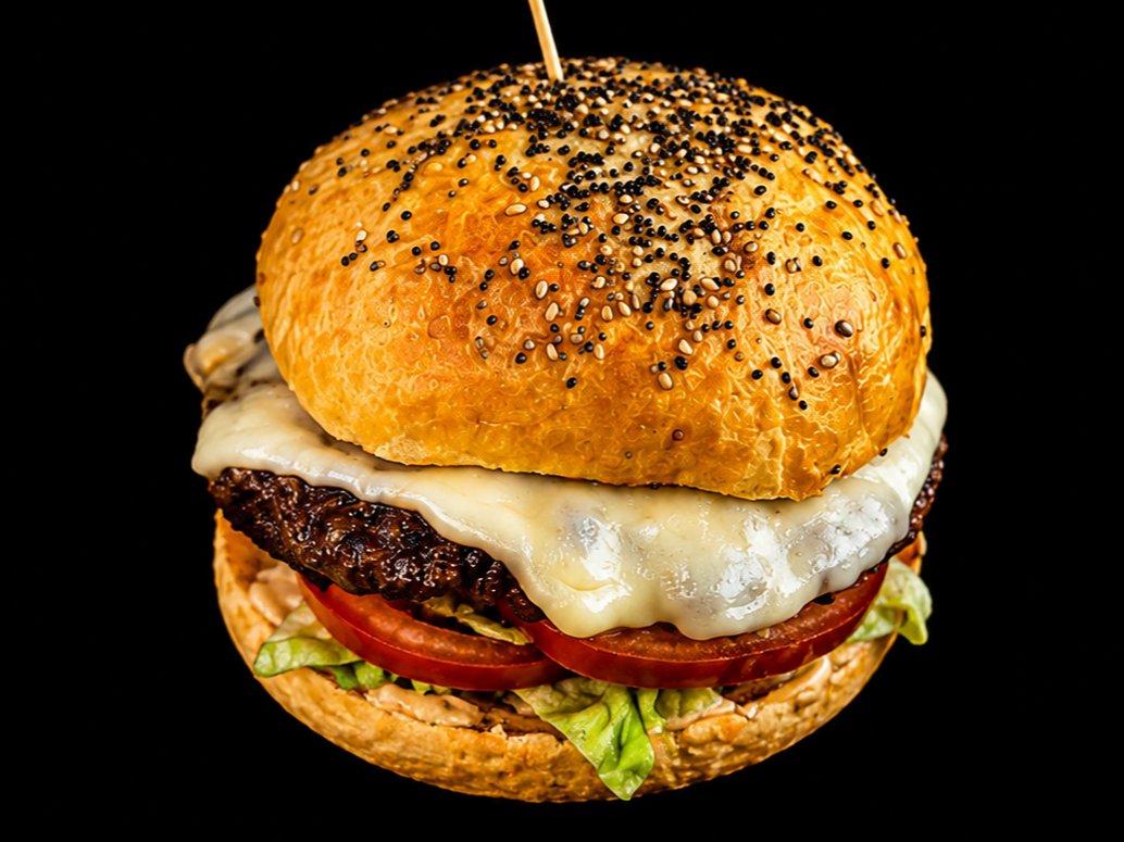 3 Burger Comun+🍟+3🥤