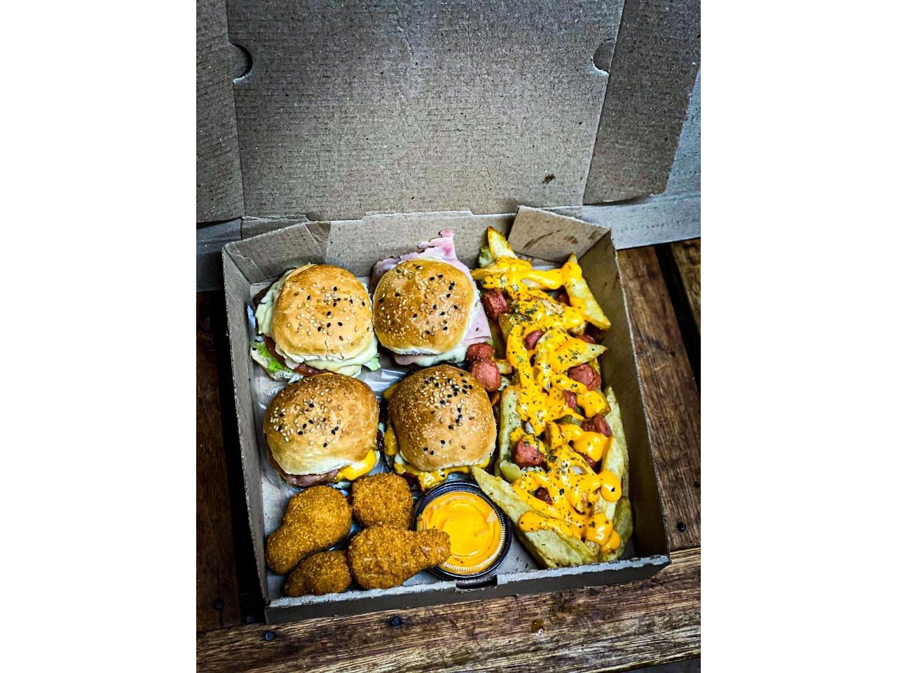 4 Minis Burger