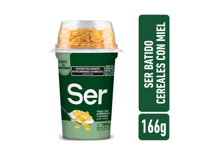 YOGUR SER BATIDO CON CEREALES - 166 GR