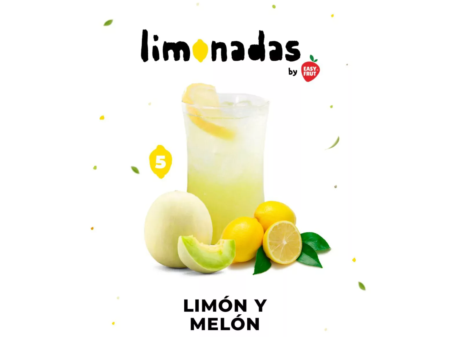 LIMONADA N°5 - LIMÓN Y MELÓN
