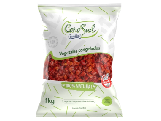 PIMIENTO EN CUBOS - (x1Kg)