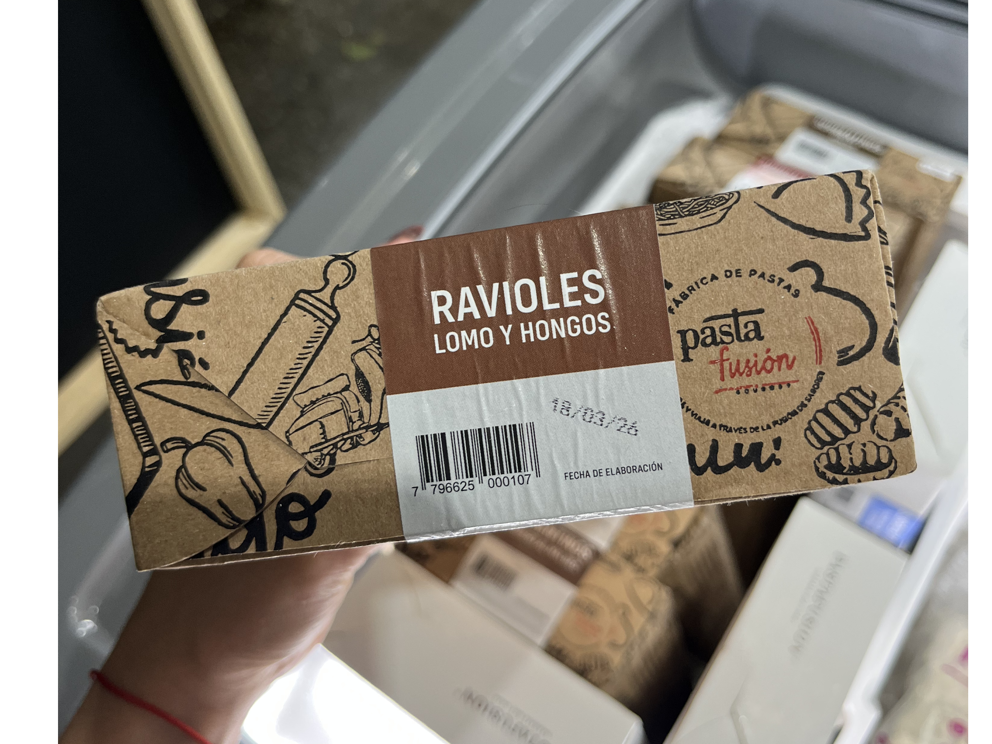 RAVIOLES DE LOMO Y HONGOS