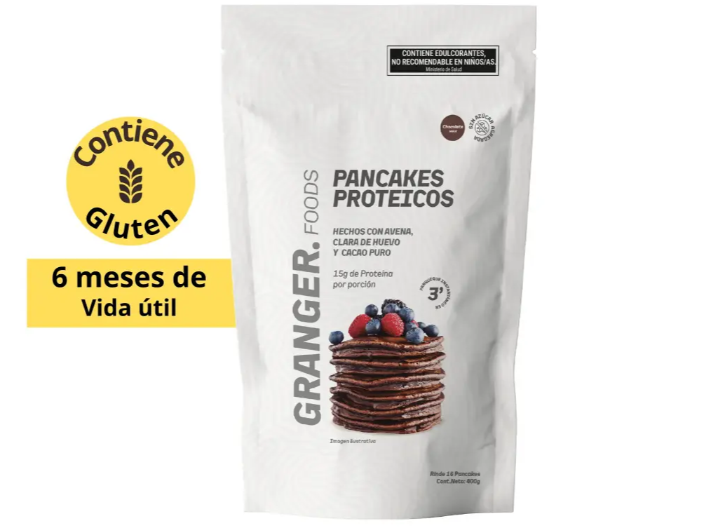 Pancakes Protéicos Chocolate