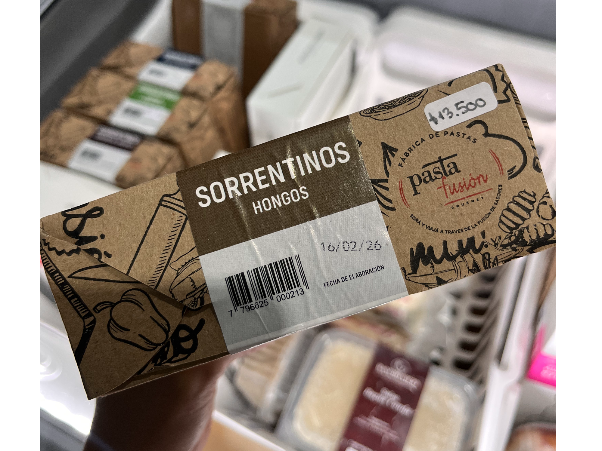 SORENTINOS DE HONGO DE PINO Y PORTOBELLO