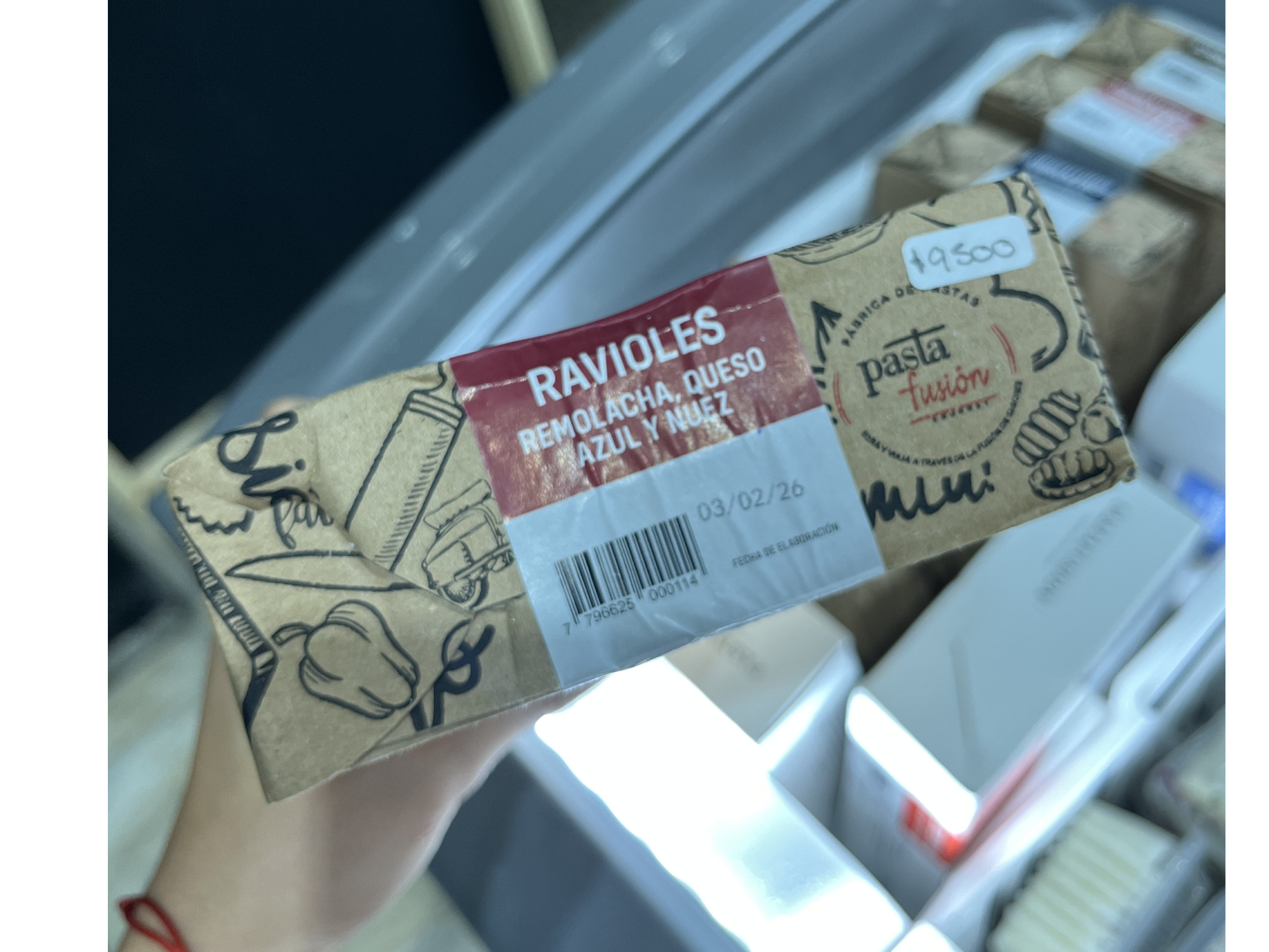 RAVIOLES DE REMOLACHA Y QUESO AZUL