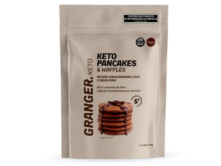 Keto Pancakes Chocolate