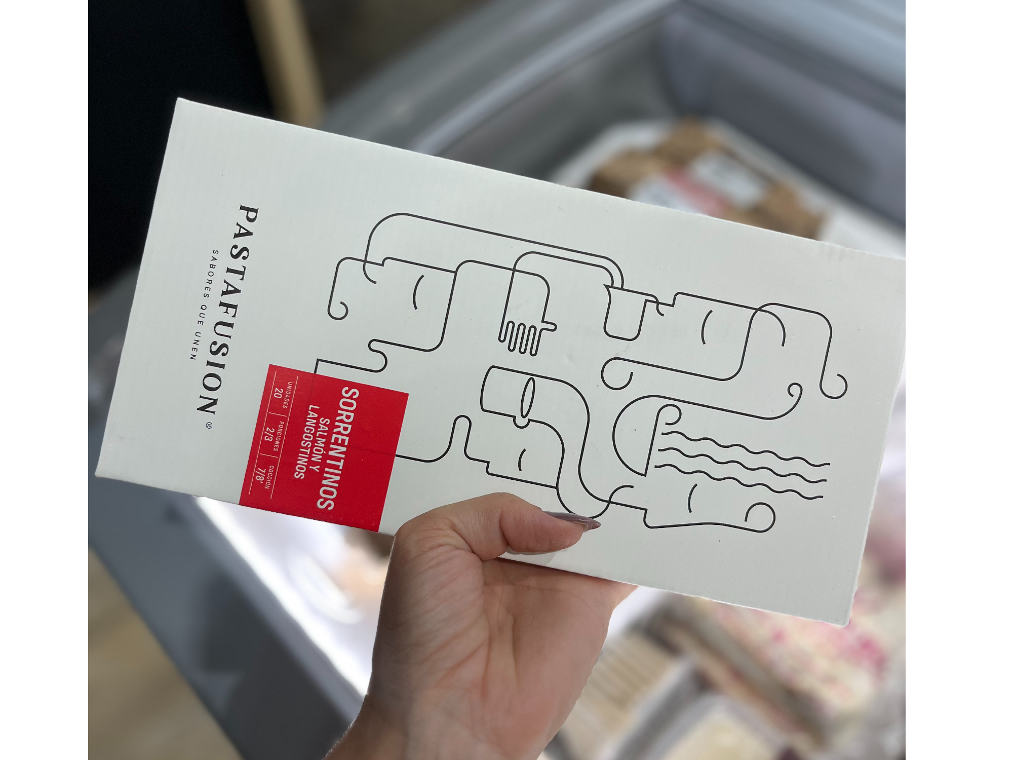 SORRENTINOS SALMON ROSADO Y LANGOSTINOS