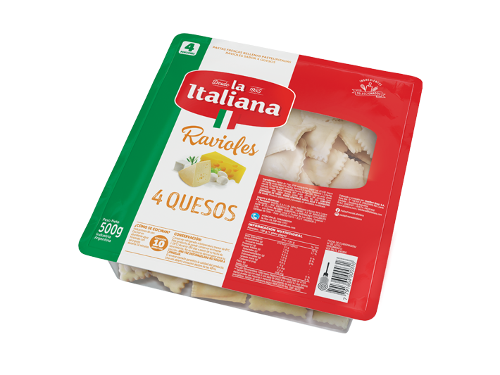 RAVIOLES 4 Q. X 500 LA ITALIANA