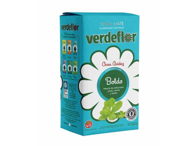 YERBA BOLDO VERDEFLOR 500GRS.
