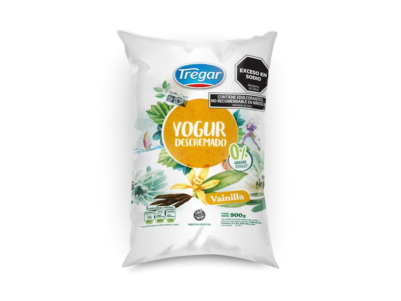 YOGURT S.DESC.VAINILLA.x 900 TREGAR