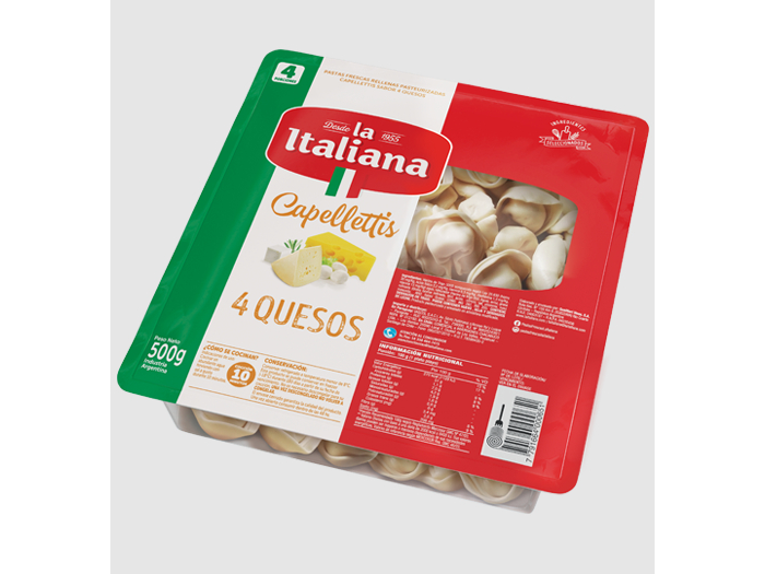 CAPELLETTIS 4 Q. X 500 G. LA ITALIANA
