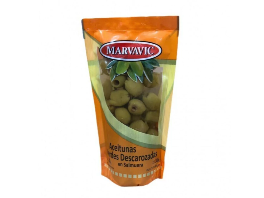 ACEITUNAS VERDES DESCAR. MARVAVIC 300G X1