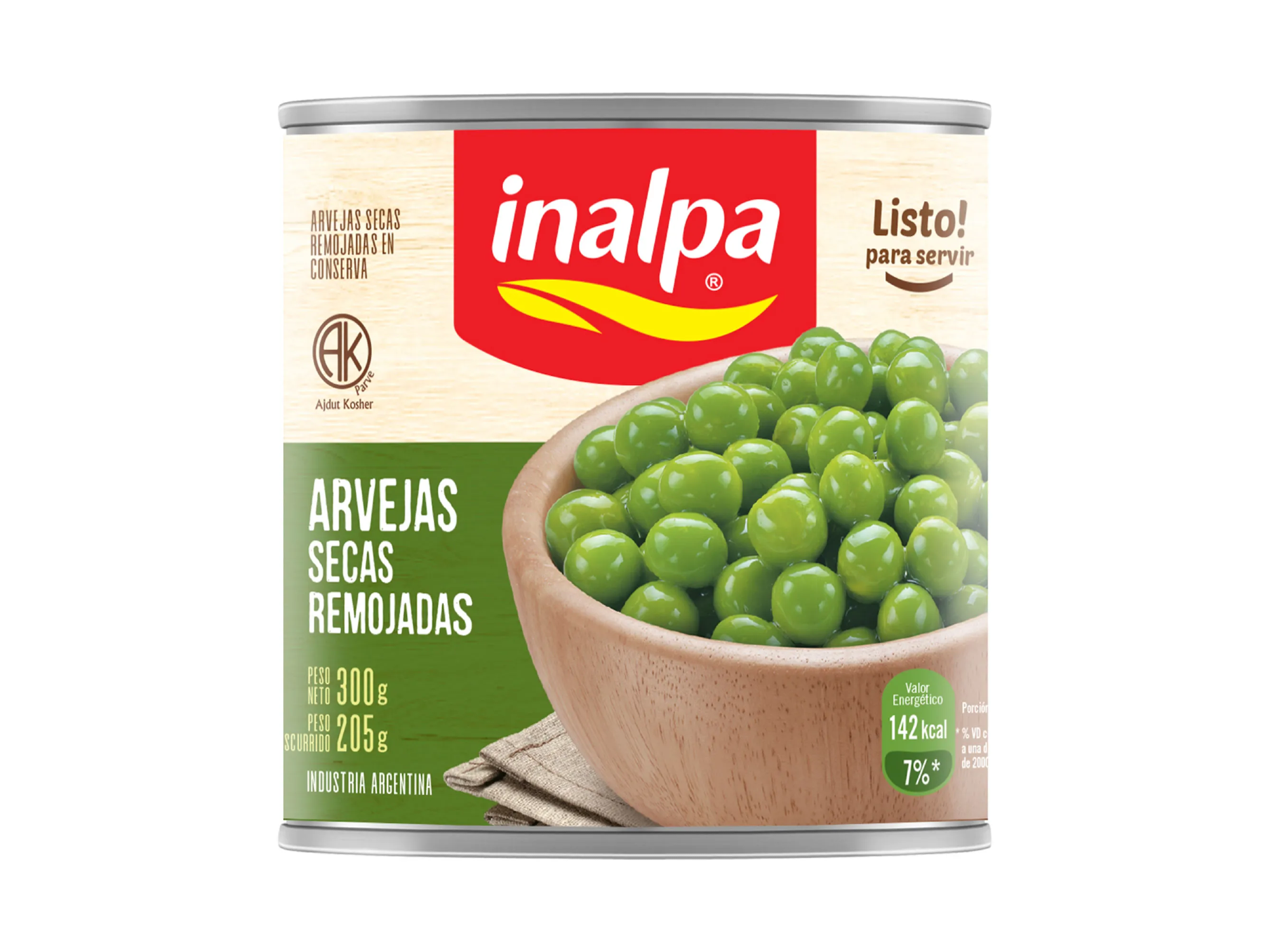 ARVEJAS REM.INALPA 300 G.