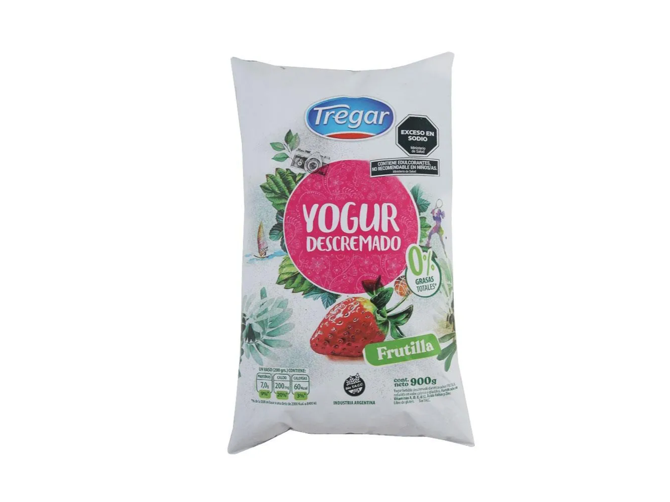YOGURT S.DESC.FRUT.x 900 TREGAR