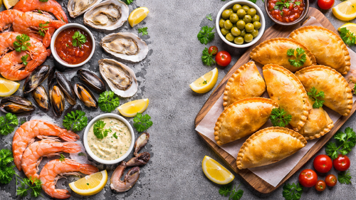 SEMANA SANTA ( Pescados, Mariscos, Empanadas Vigilia)