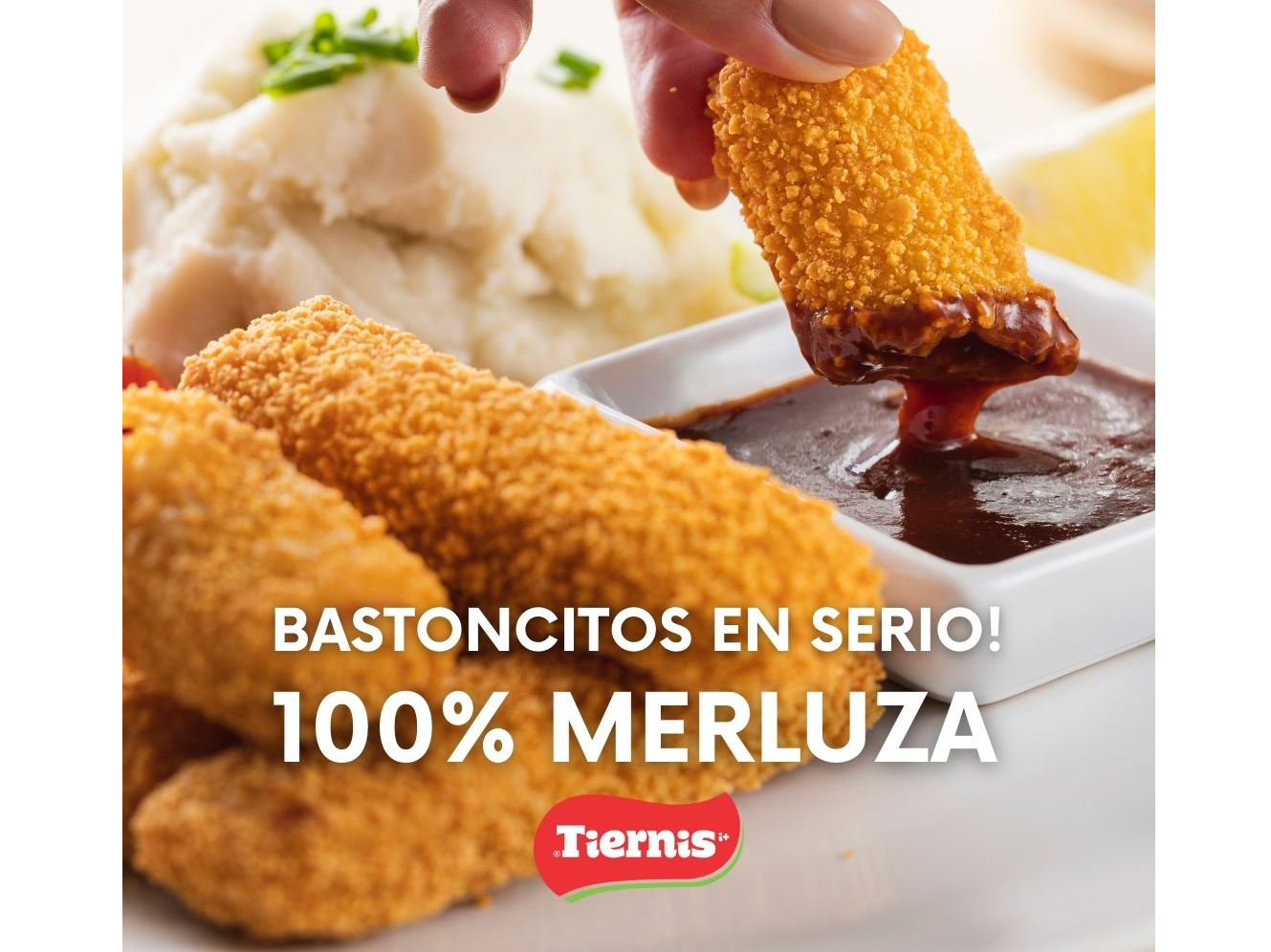 Bastones de Merluza x 6 kg Tiernis