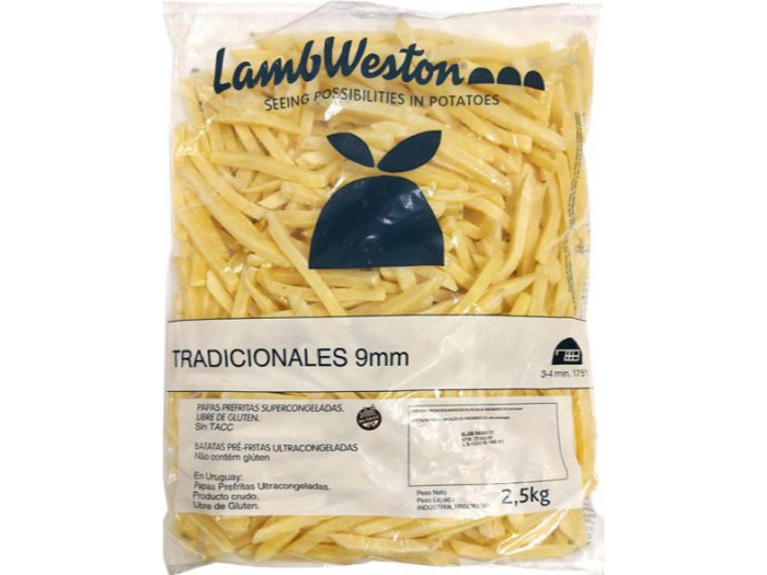 Lamb Weston Corte Trad. 9mm  x 2.5kg