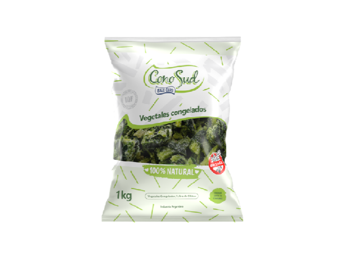 Acelga IQF Bolsa 1 Kg (5x1Kg) - CONOSUD SA