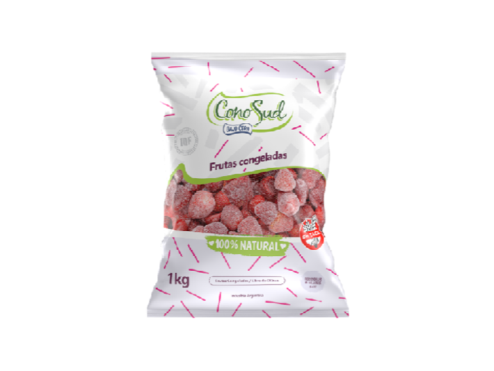 Frutilla IQF Bolsa 1 Kg (5x1kg) - CONOSUD SA