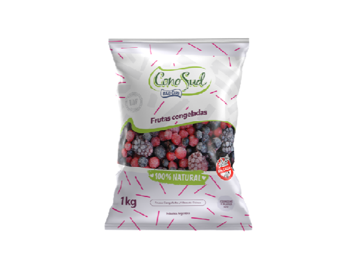 Mix Frutos Rojos IQF Bolsa 1Kg (5x1Kg) - CONOSUD SA