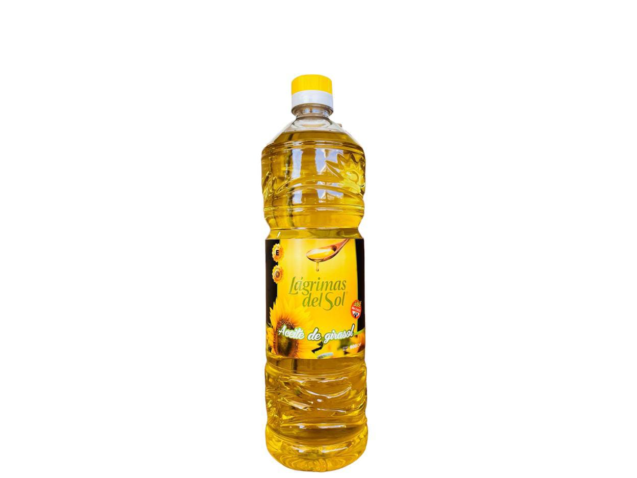 Aceite de Girasol 12 x 900 ml Lágrimas del Sol