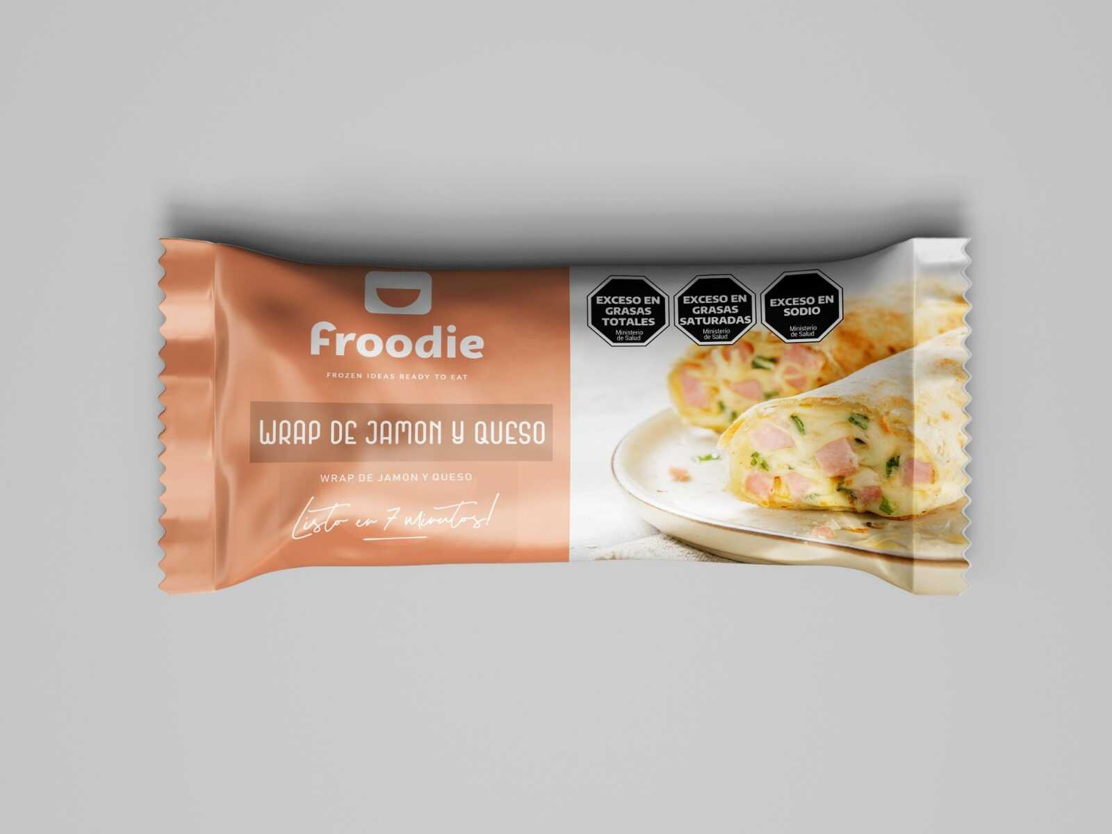 Wrap Froodie - Jamón y Queso x 24u,