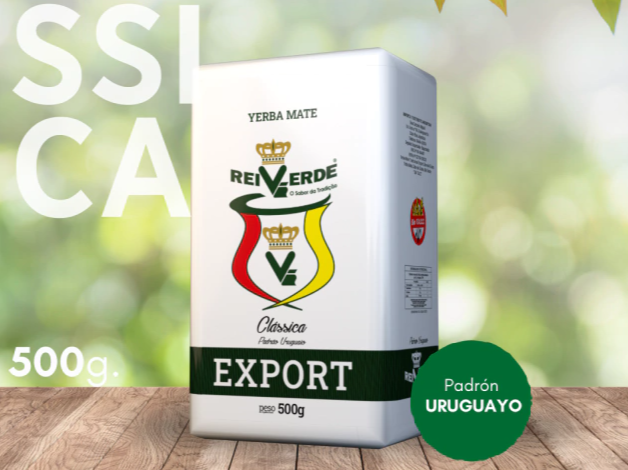 Yerba Mate Rei Verde Export Clasica x 500gr (5 uni)