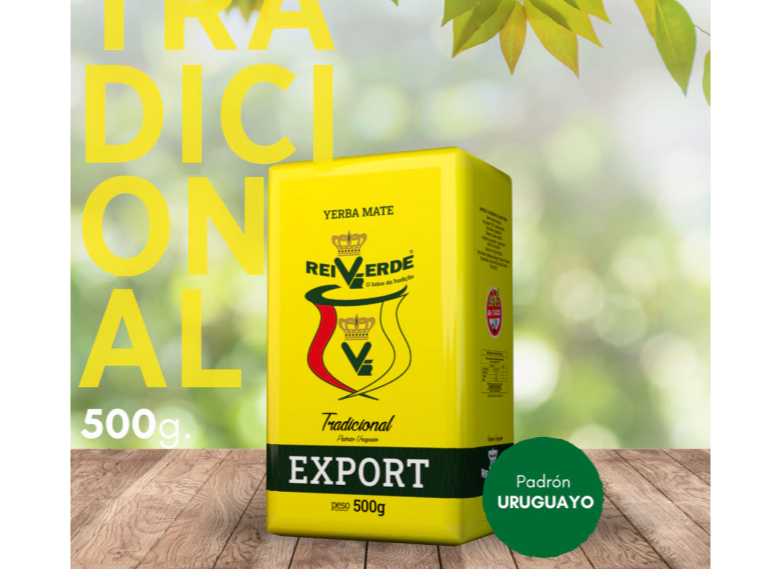 Yerba Mate Rei Verde Export Tradicional x 500gr (5 uni)