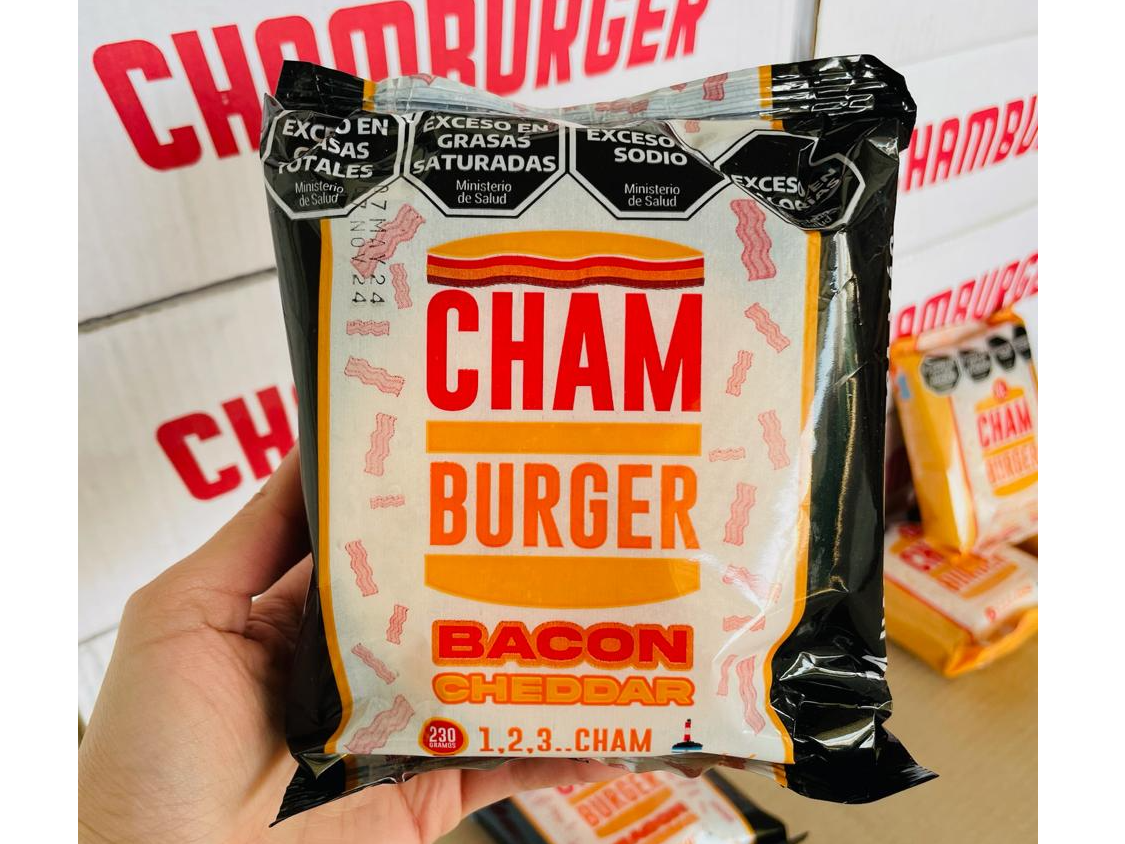 Hamb Bacon Chamburger - Caja x 12 uni